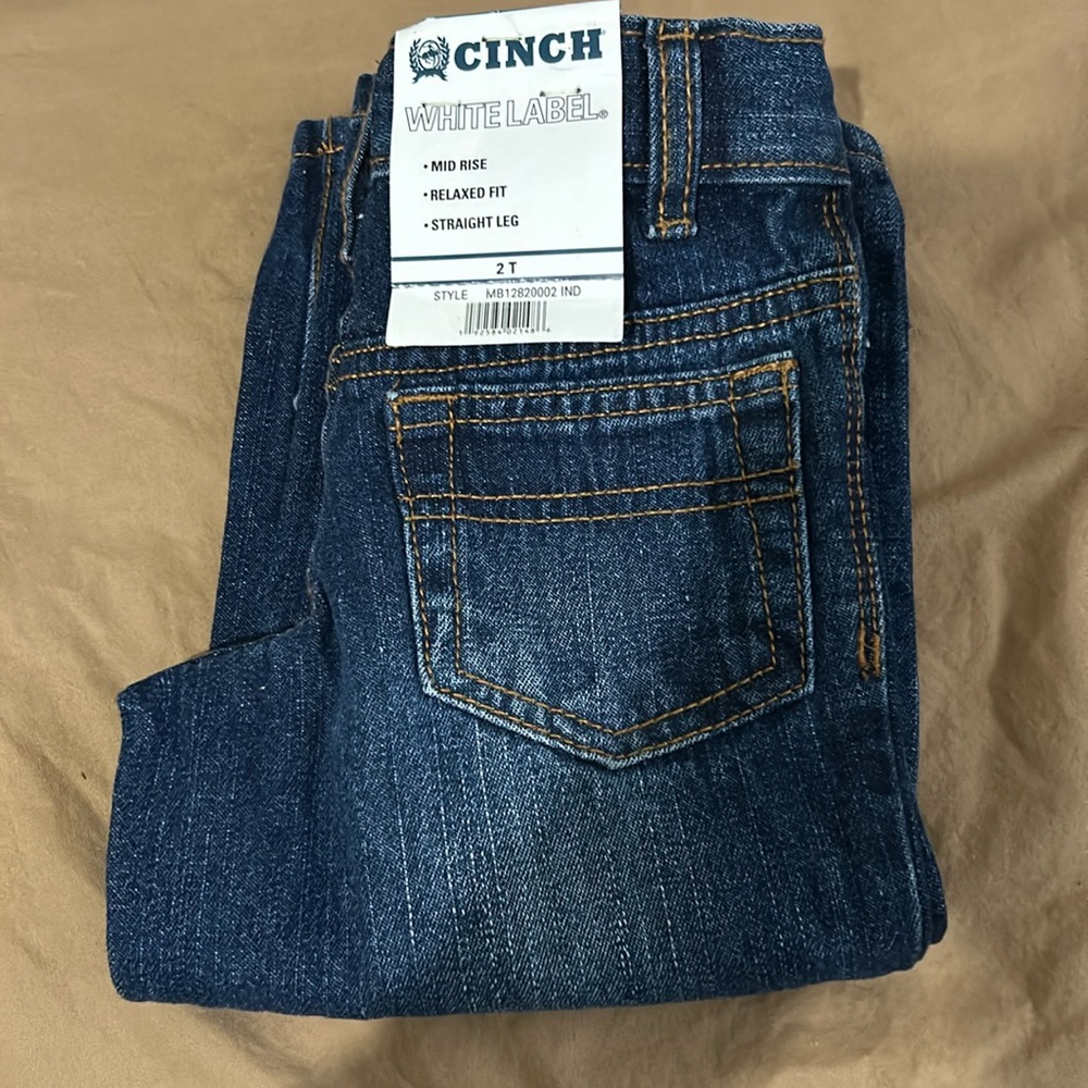 Cinch toddler jeans
